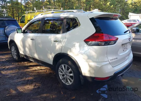 2017 Nissan Rogue Sv z USA, uszkodzony, nr VIN JN8AT2MV6HW255665